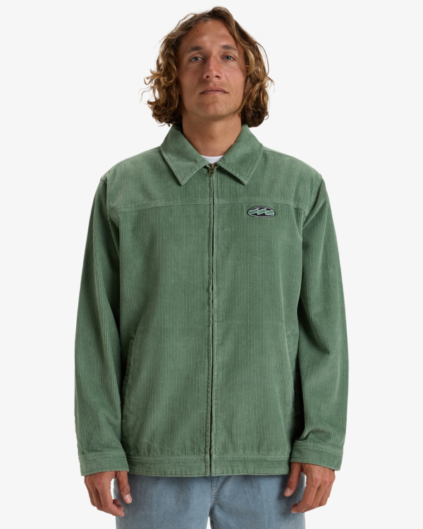 0 Bad Dog - Harrington Jack voor Heren Green EBYJK00130 Billabong