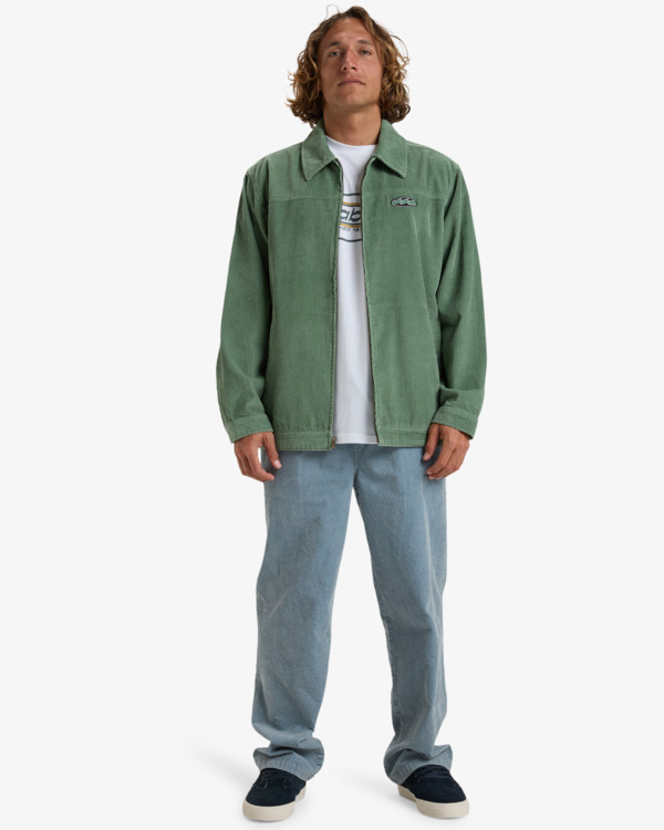 1 Bad Dog - Harrington Jack voor Heren Green EBYJK00130 Billabong