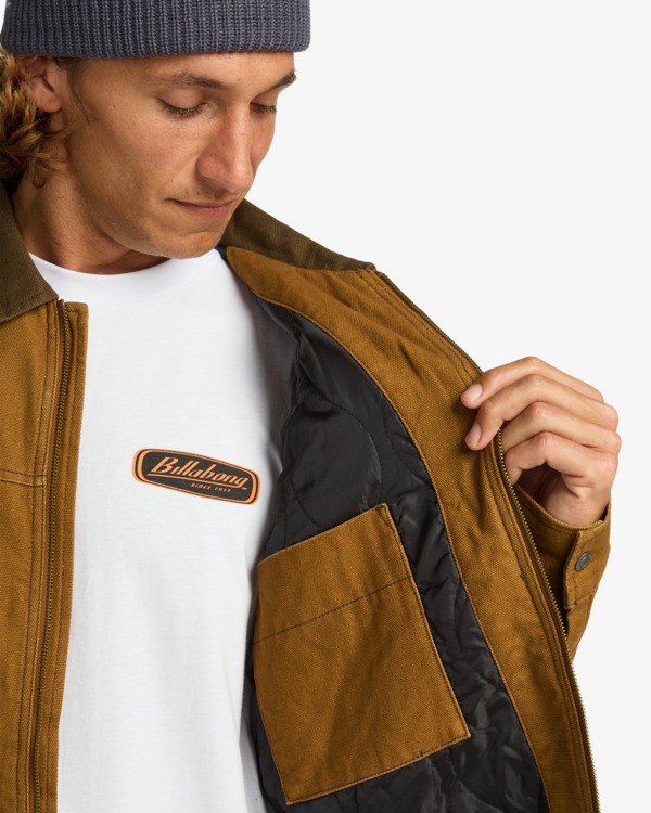 5 Jimmyt - Casaco para homem Marrom EBYJK00132 Billabong