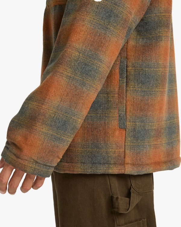 6 Hills Sherpa - Wolljacke mit Sherpa-Futter für Männer Braun EBYJK00136 Billabong