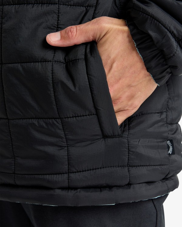 14 Transport Revo 10K - Wendbare Jacke mit Kapuze für Männer Blau EBYJK00138 Billabong