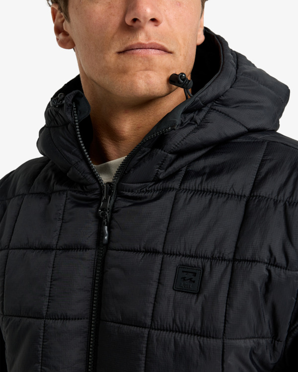 12 Transport Revo 10K - Wendbare Jacke mit Kapuze für Männer Schwarz EBYJK00138 Billabong