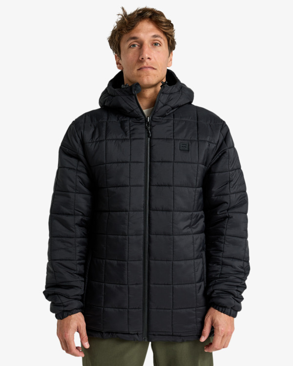 1 Transport Revo 10K - Wendbare Jacke mit Kapuze für Männer Schwarz EBYJK00138 Billabong
