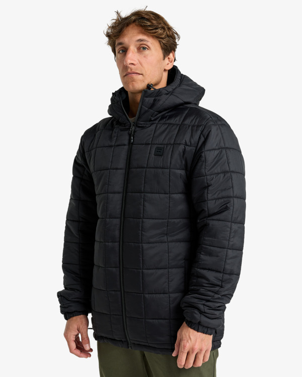 8 Transport Revo 10K - Wendbare Jacke mit Kapuze für Männer Schwarz EBYJK00138 Billabong