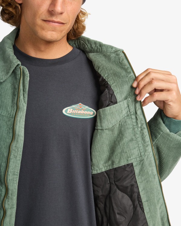 5 Smith - Mid Weight Insulated Jacket for Men Green EBYJK00140 Billabong