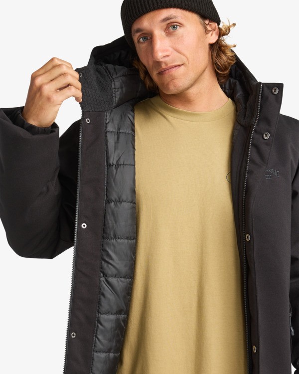 6 All Day - Casaco com capuz para homem Preto EBYJK00141 Billabong