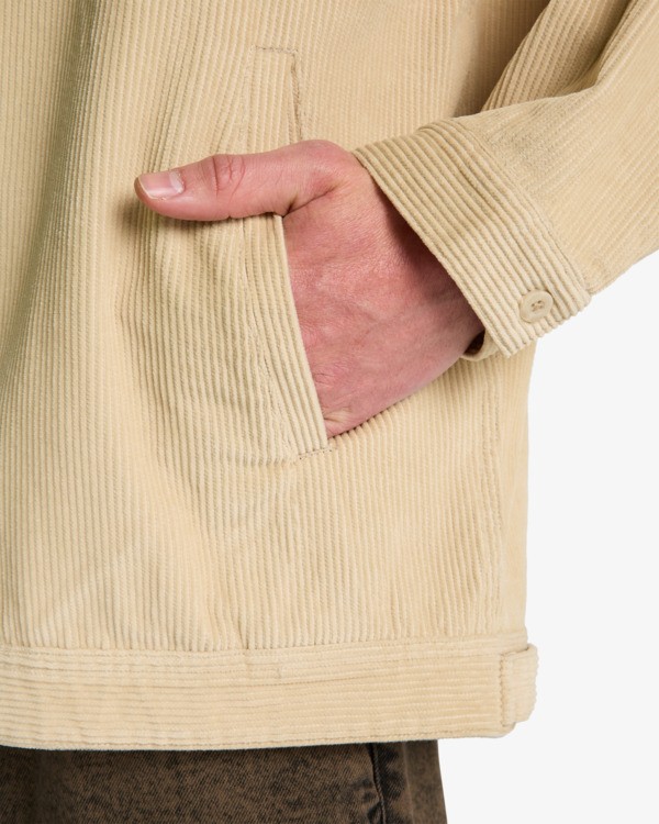 5 Bad Dog - Corduroy Jacket for Men Beige EBYJK00147 Billabong