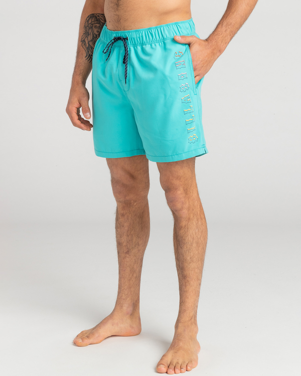 4 All Day Heritage Layback - Boardshort pour Homme Vert EBYJV00105 Billabong