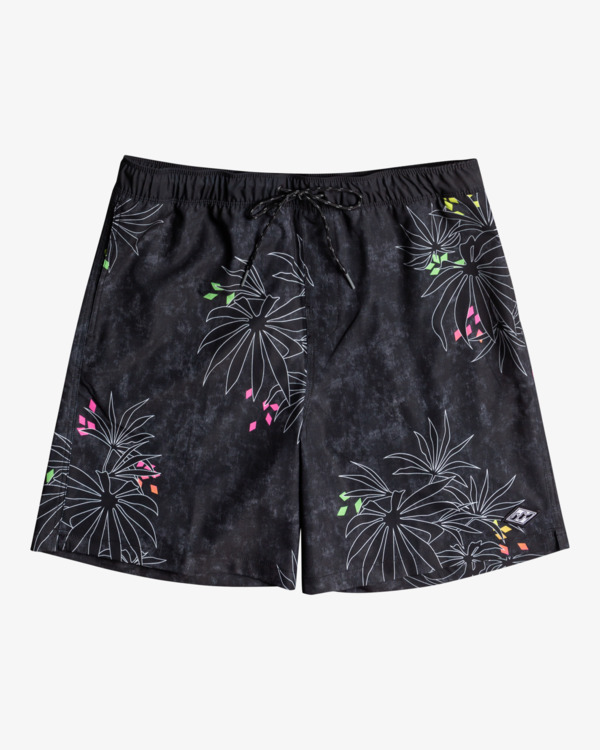 0 Wasted Times Layback - Board Shorts for Men Black EBYJV00106 Billabong