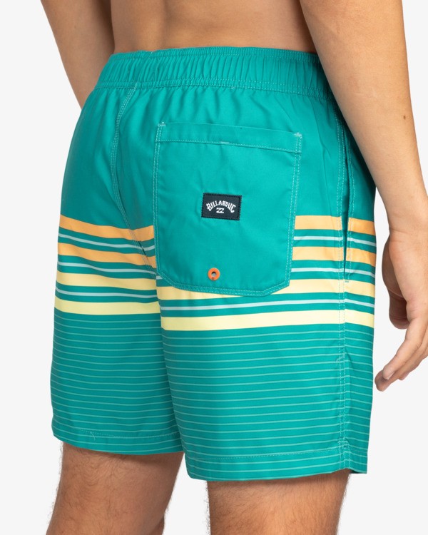 4 Fade 16" - Layback Schwimmshorts f&uuml;r M&auml;nner Blau EBYJV00118 Billabong