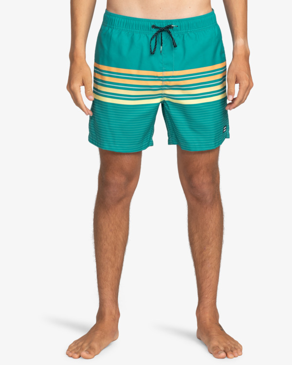 0 Fade 16" - Layback Schwimmshorts f&uuml;r M&auml;nner Blau EBYJV00118 Billabong