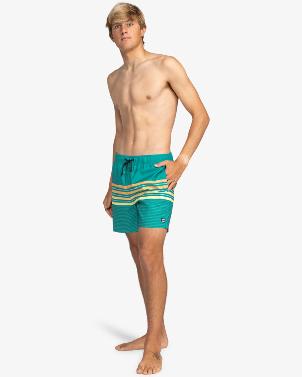 1 Fade 16" - Layback Schwimmshorts f&uuml;r M&auml;nner Blau EBYJV00118 Billabong