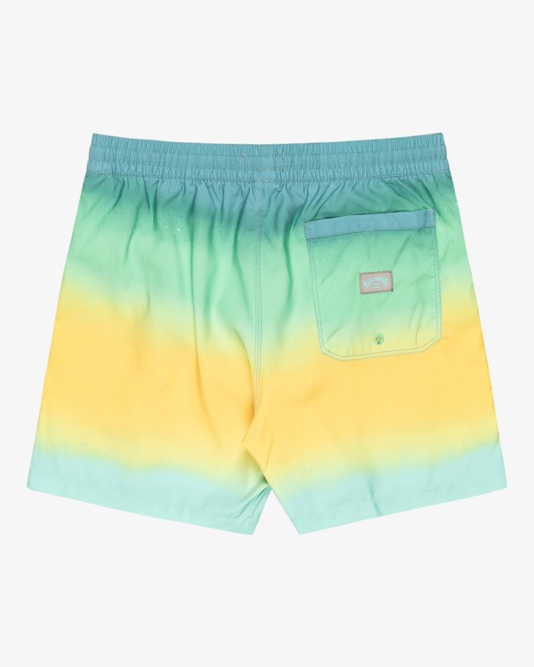 1 All Day Fade Layback 16" - Short de bain pour Homme Vert EBYJV00121 Billabong