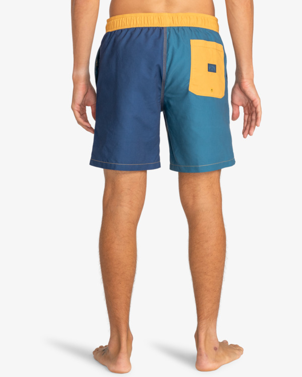4 All Day Interchange Layback 17.5" - Swim Shorts for Men Blue EBYJV00123 Billabong
