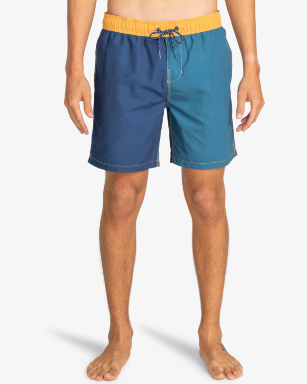 2 All Day Interchange Layback 17.5" - Swim Shorts for Men Blue EBYJV00123 Billabong