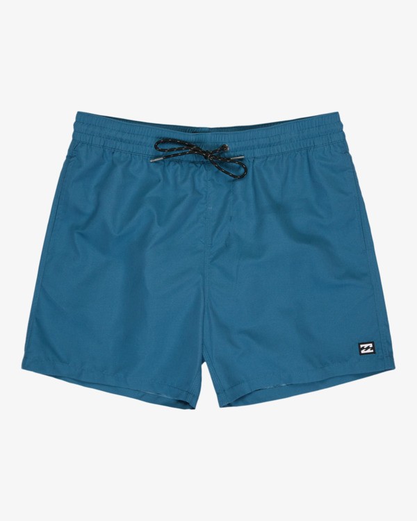 billabong, All Day 16" - Short de bain Layback pour Homme, REAL TEAL (bpr0) 0 All Day 16" - Short de bain Layback pour Homme Bleu EBYJV00134 Billabong