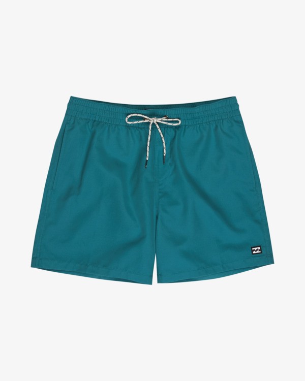 0 All Day 16" - Layback Schwimmshorts f&uuml;r M&auml;nner Blau EBYJV00134 Billabong