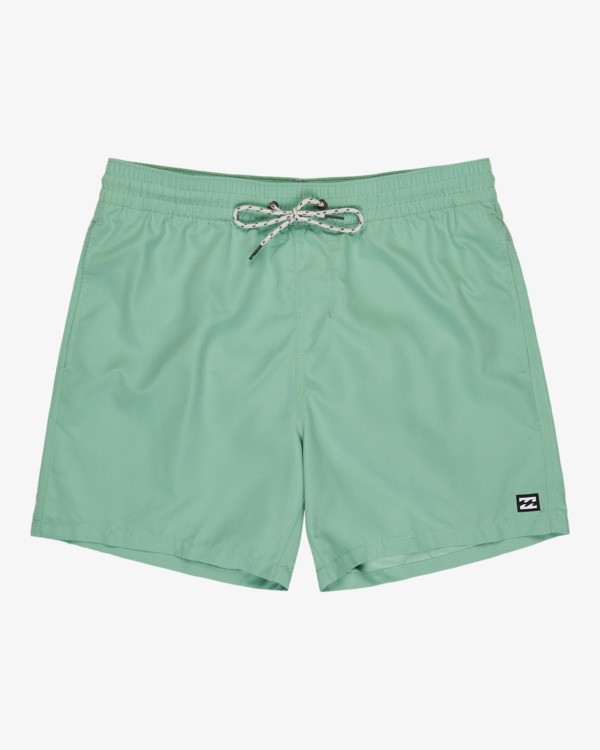 0 All Day 16" - Short de natación Layback para hombre Verde EBYJV00134 Billabong