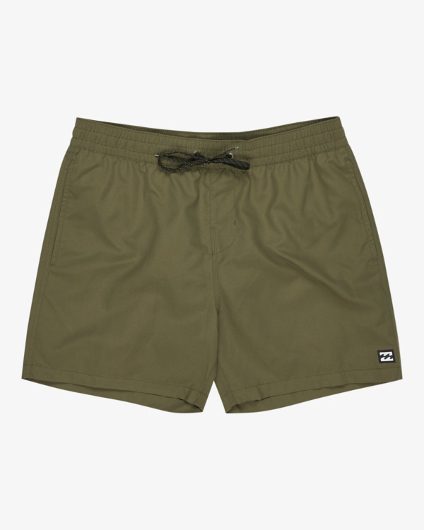 0 All Day 16" - Layback Swim Shorts for Men Green EBYJV00134 Billabong