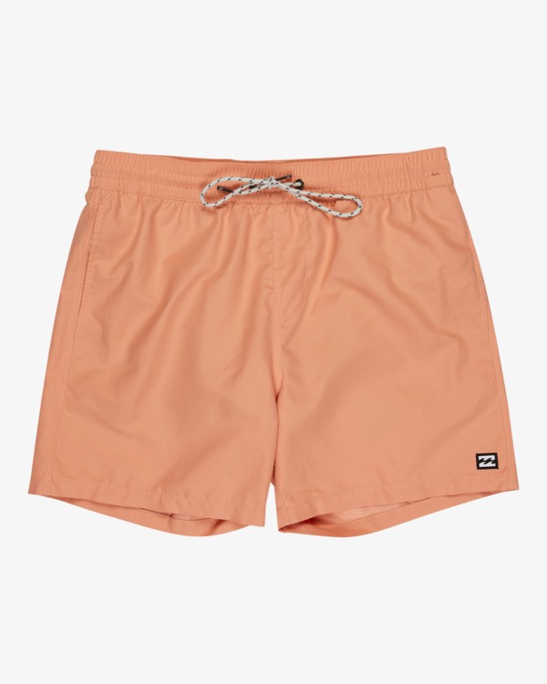 0 All Day 16" - Cal&ccedil;&otilde;es de banho Layback para Homem Laranja EBYJV00134 Billabong