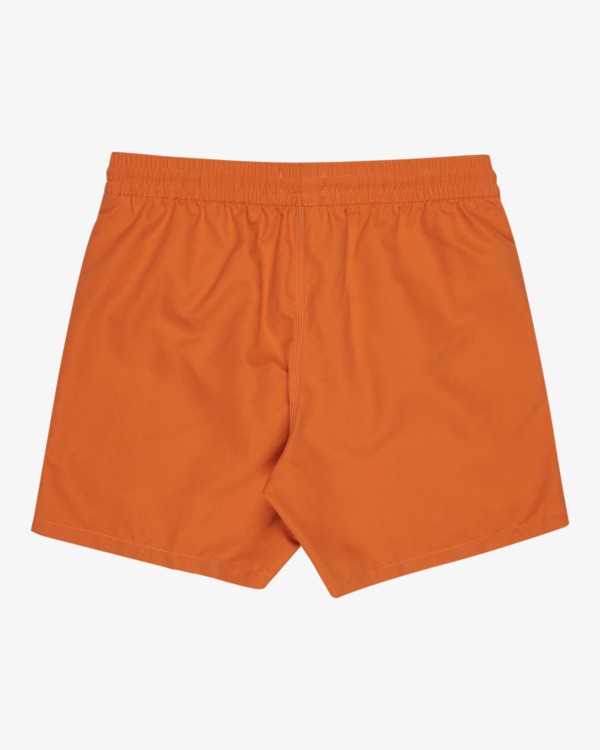 1 All Day 16" - Layback Swim Shorts for Men Orange EBYJV00134 Billabong