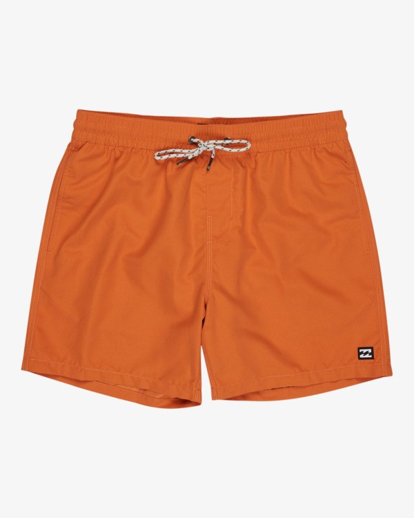 0 All Day 16" - Layback Swim Shorts for Men Orange EBYJV00134 Billabong