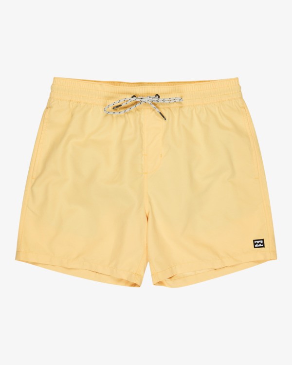 0 All Day 16" - Cal&ccedil;&otilde;es de banho Layback para Homem Amarelo EBYJV00134 Billabong