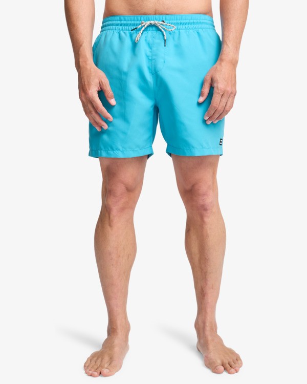 2 All Day 16" - Layback Swim Shorts for Men Blue EBYJV00134 Billabong