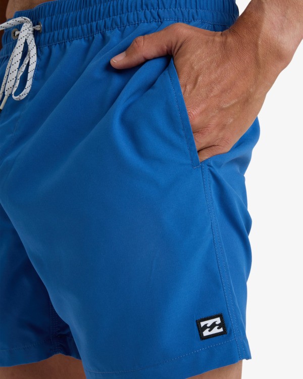 5 All Day 16" - Layback Swim Shorts for Men Blue EBYJV00134 Billabong
