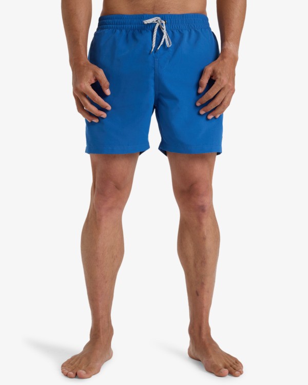 2 All Day 16" - Layback Swim Shorts for Men Blue EBYJV00134 Billabong