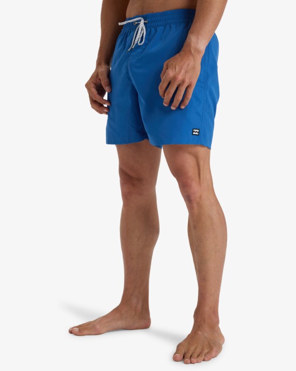 3 All Day 16" - Layback Swim Shorts for Men Blue EBYJV00134 Billabong