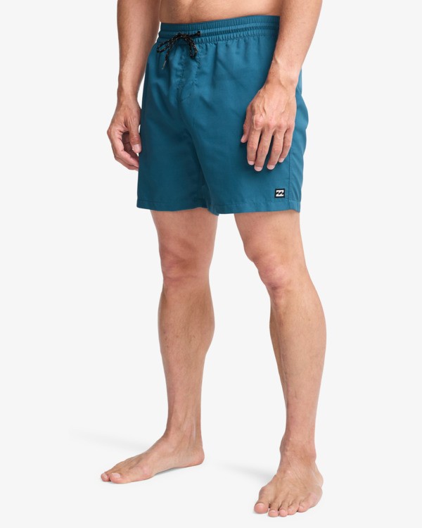 billabong, All Day 16" - Short de bain Layback pour Homme, REAL TEAL (bpr0) 5 All Day 16" - Short de bain Layback pour Homme Bleu EBYJV00134 Billabong
