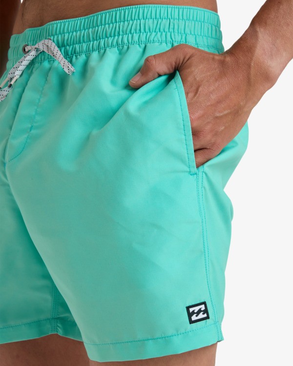 5 All Day 16" - Layback Swim Shorts for Men Green EBYJV00134 Billabong