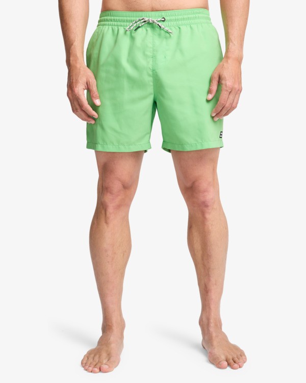 2 All Day 16" - Cal&ccedil;&otilde;es de banho Layback para Homem Verde EBYJV00134 Billabong