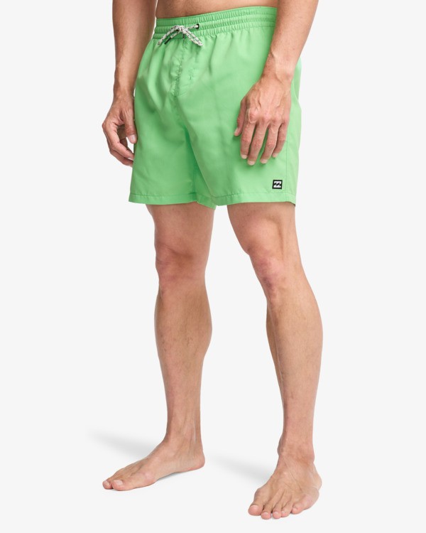 6 All Day 16" - Cal&ccedil;&otilde;es de banho Layback para Homem Verde EBYJV00134 Billabong