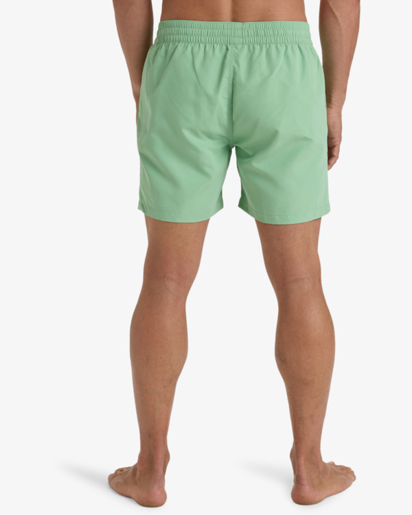 6 All Day Layback 16" - Calções de banho para Homem Verde EBYJV00134 Billabong