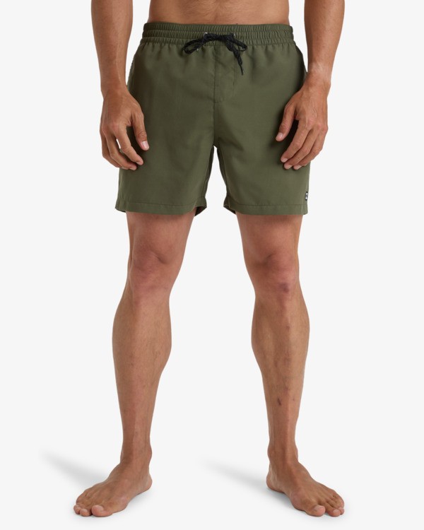 2 All Day 16" - Layback Swim Shorts for Men Green EBYJV00134 Billabong