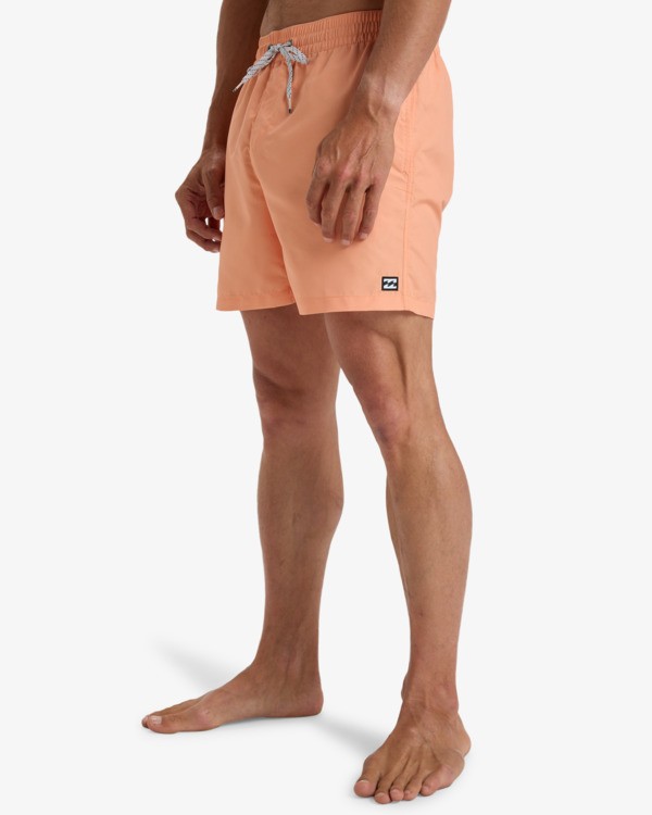5 All Day 16" - Layback Swim Shorts for Men Orange EBYJV00134 Billabong