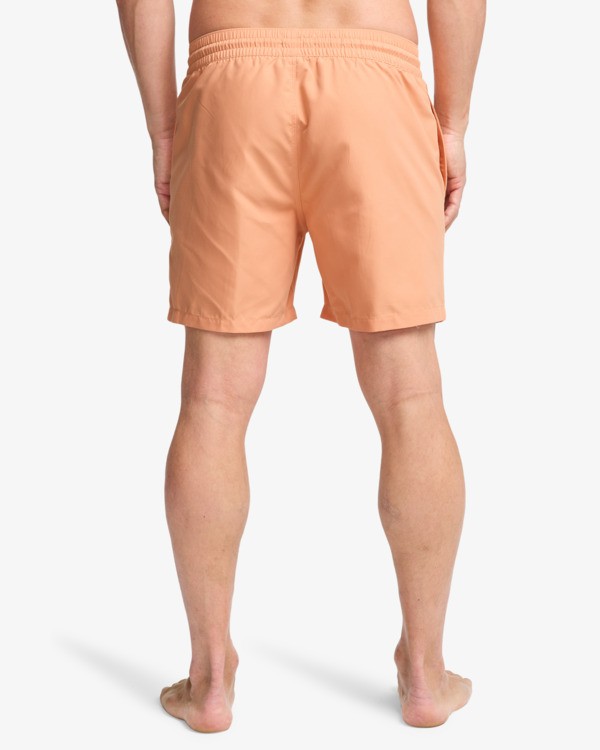 4 All Day 16" - Cal&ccedil;&otilde;es de banho Layback para Homem Laranja EBYJV00134 Billabong