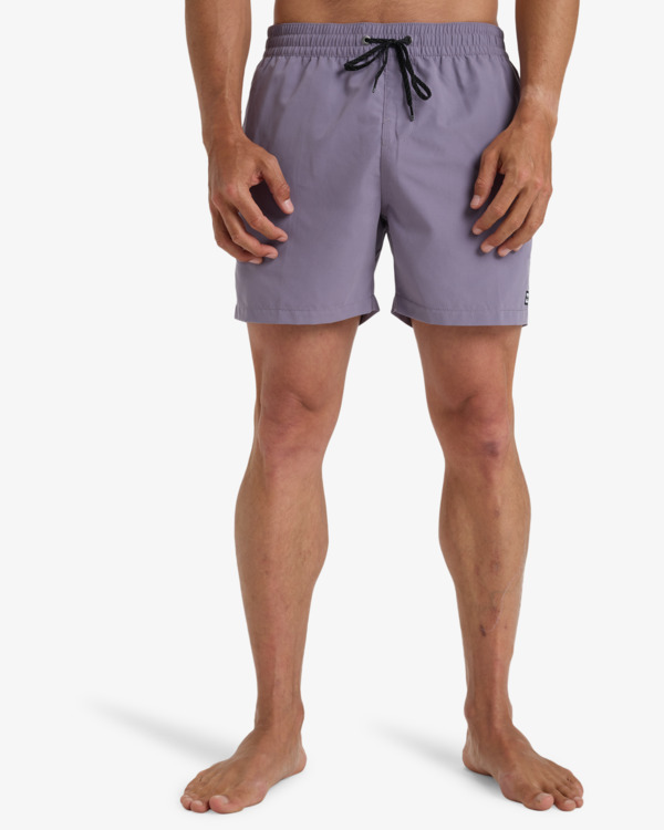 2 All Day Layback 16" - Calções de banho para Homem Roxo EBYJV00134 Billabong