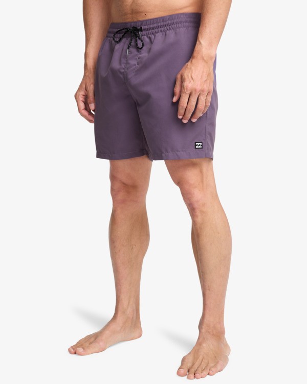 5 All Day 16" - Layback Swim Shorts for Men Purple EBYJV00134 Billabong
