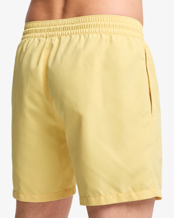 7 All Day 16" - Cal&ccedil;&otilde;es de banho Layback para Homem Amarelo EBYJV00134 Billabong