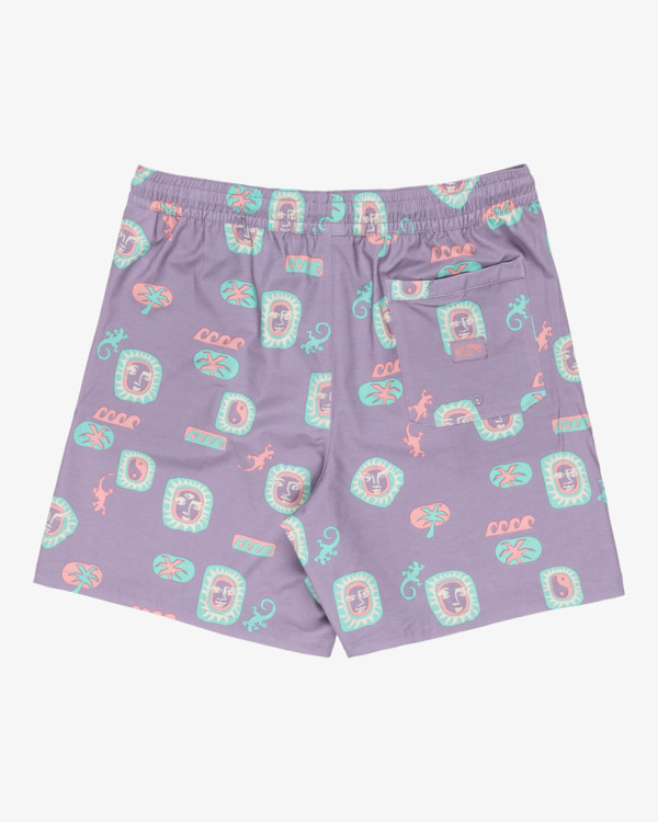 1 Wasted Times 18.5" - Schwimmshorts für Männer Violett EBYJV00139 Billabong