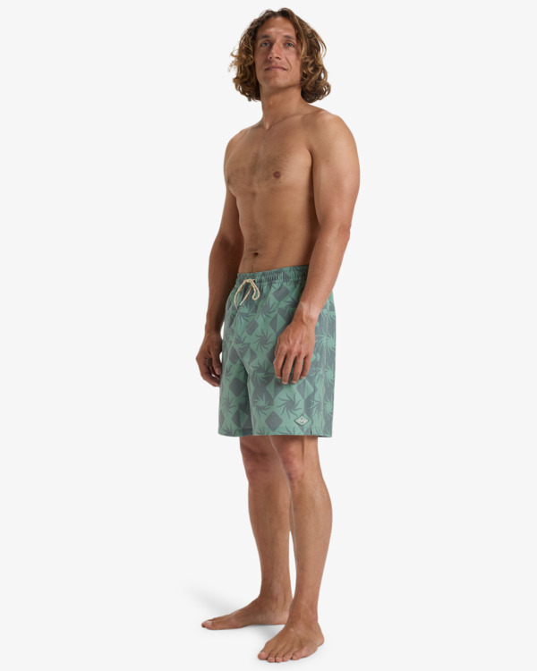 3 Wasted Times 18.5" - Schwimmshorts für Männer Grün EBYJV00139 Billabong