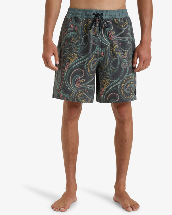 2 Wasted Times 18.5" - Short de bain pour Homme Vert EBYJV00139 Billabong