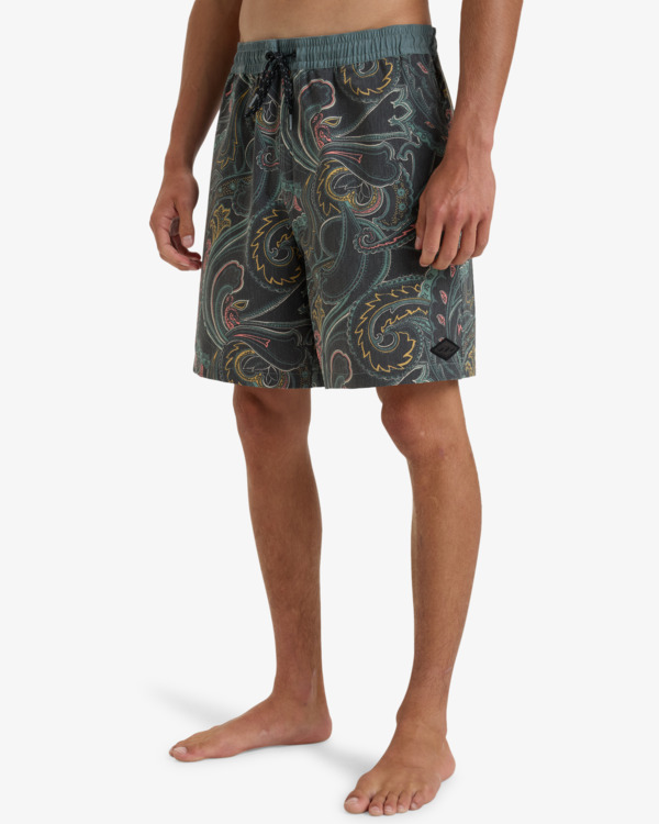 5 Wasted Times 18.5" - Short de bain pour Homme Vert EBYJV00139 Billabong