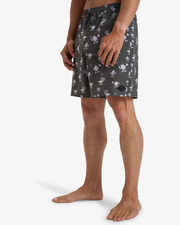 5 Wasted Times 18.5" - Schwimmshorts für Männer Schwarz EBYJV00139 Billabong