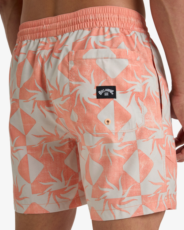 6 Vacay 16" - Swim Shorts for Men Orange EBYJV00144 Billabong