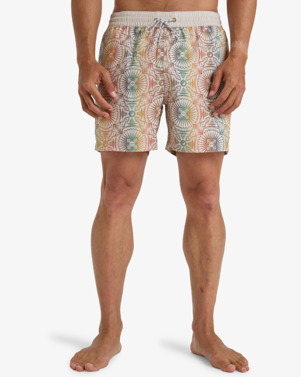 2 Vacay 16" - Short de bain pour Homme Beige EBYJV00144 Billabong