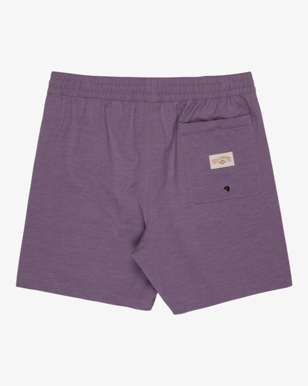 1 Every Other Day 17"- Layback Schwimmshorts f&uuml;r M&auml;nner Violett EBYJV00145 Billabong